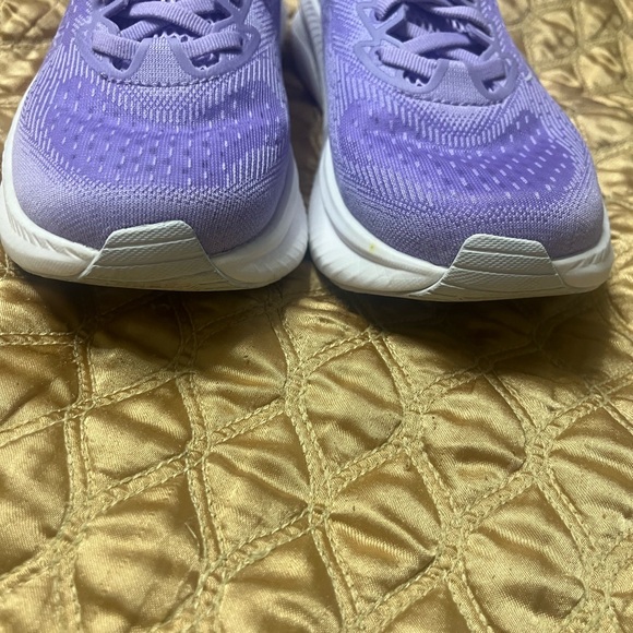 Hoka Lavender and White Athletic Sneakers - Picture 6 of 6